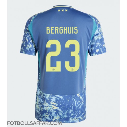 Ajax Steven Berghuis #23 Bortatröja 2024-25 Kortärmad